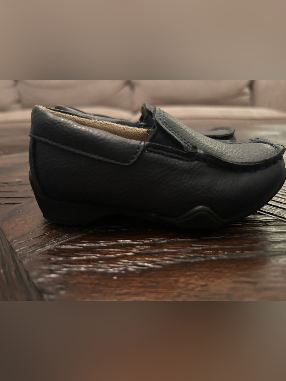 The Children's Place Navy Boys Slip-On Loafers